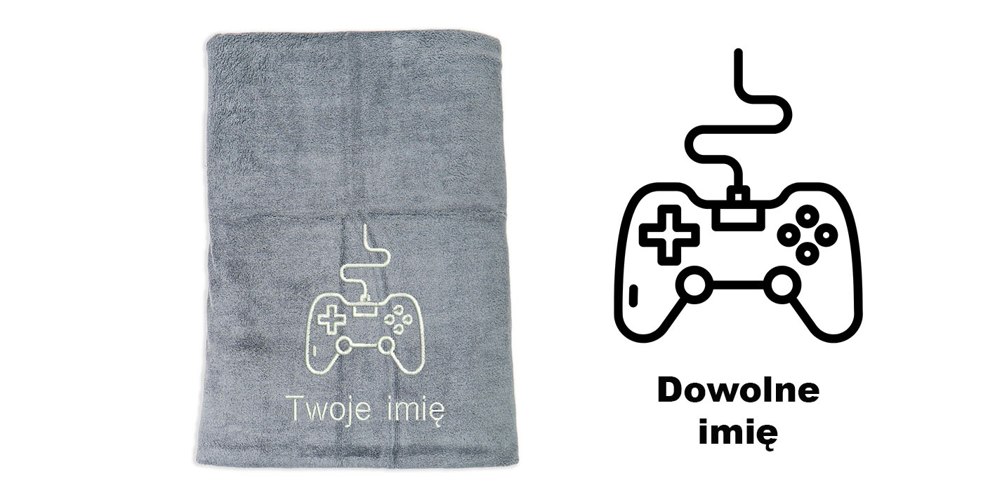 ręcznik szybkoschnący z mikrofibry dla gracza